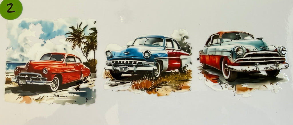 VINTAGE CARS 16OZ