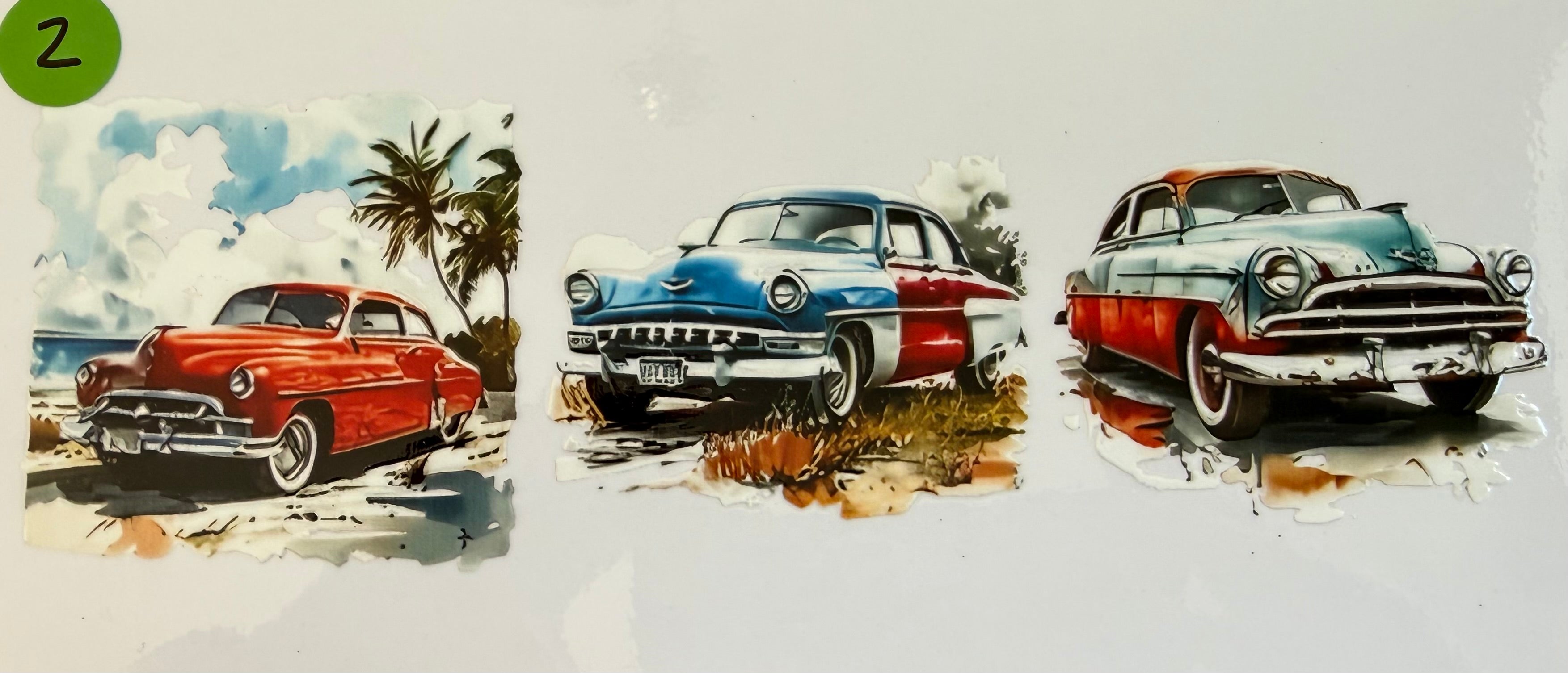 VINTAGE CARS 16OZ