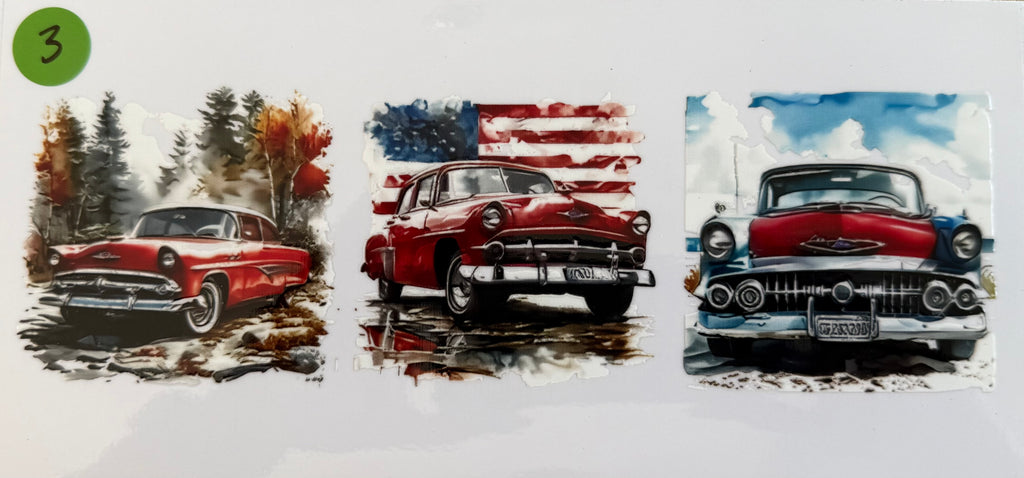 VINTAGE CARS 16OZ