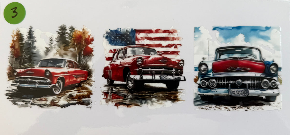 VINTAGE CARS 16OZ