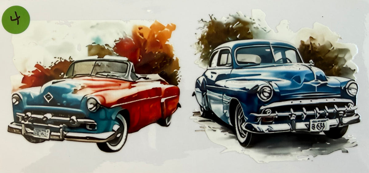 VINTAGE CARS 16OZ
