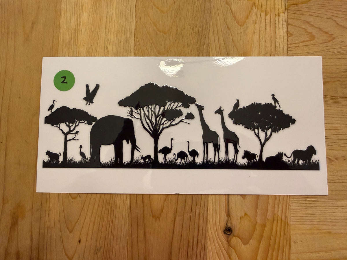 AFRICAN ANIMALS 16OZ