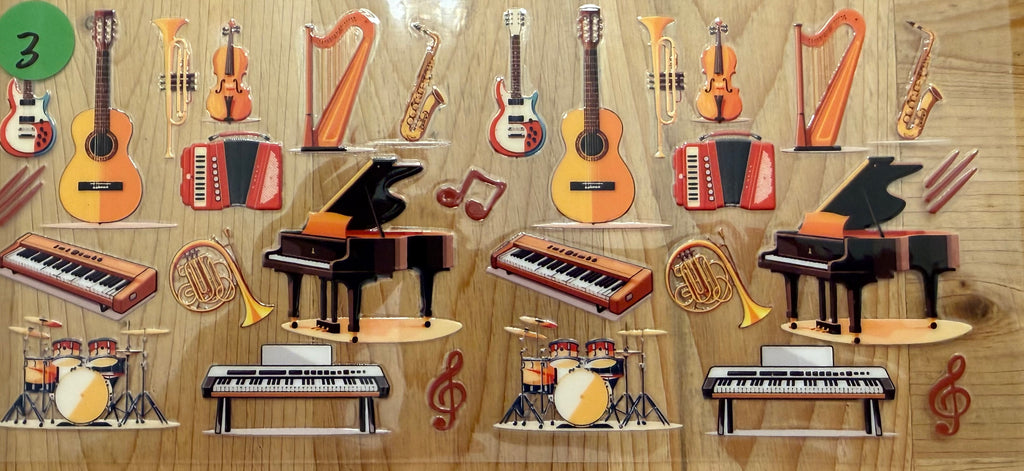 MUSIC UV DTFs