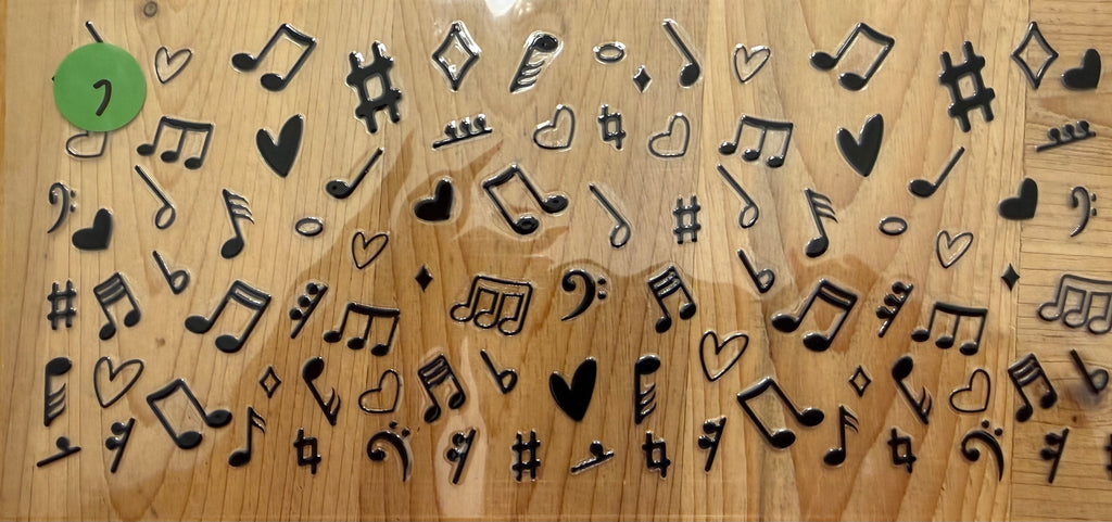 MUSIC UV DTFs