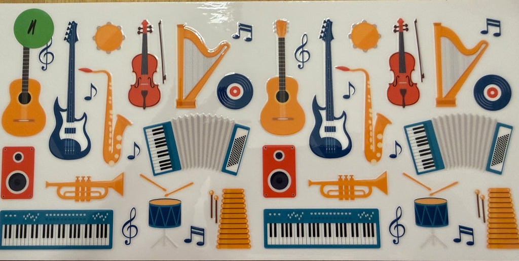 MUSIC UV DTFs