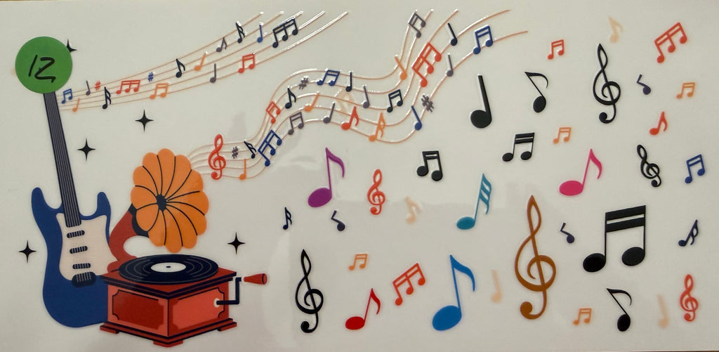MUSIC UV DTFs