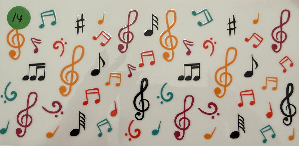 MUSIC UV DTFs