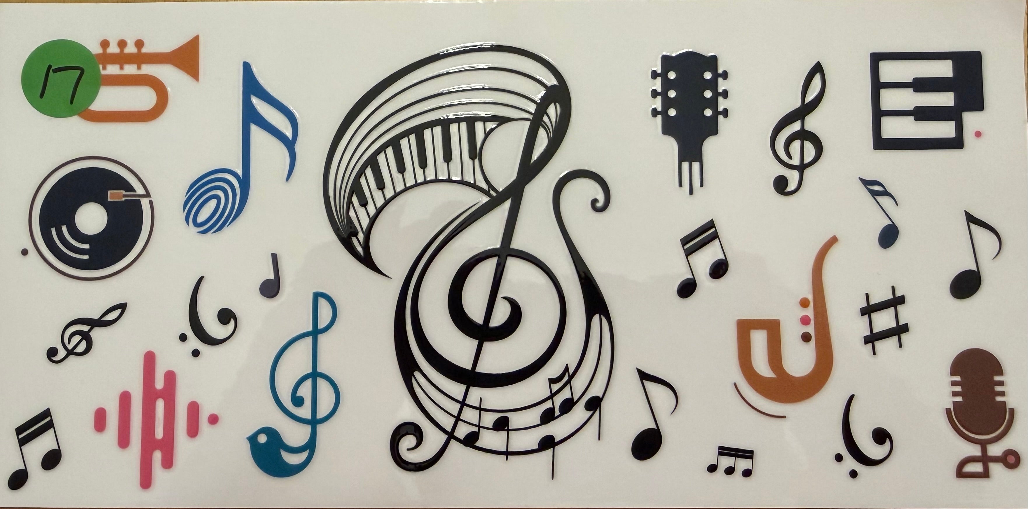 MUSIC UV DTFs