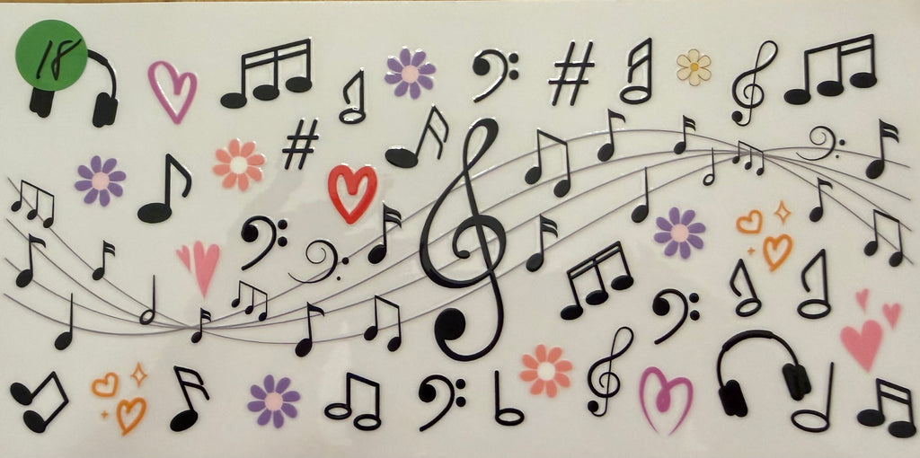 MUSIC UV DTFs
