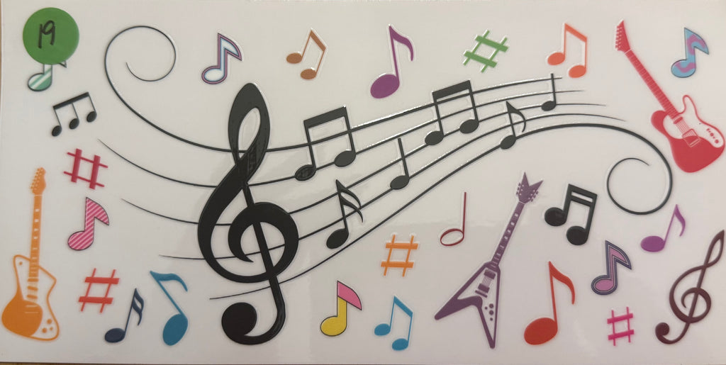 MUSIC UV DTFs