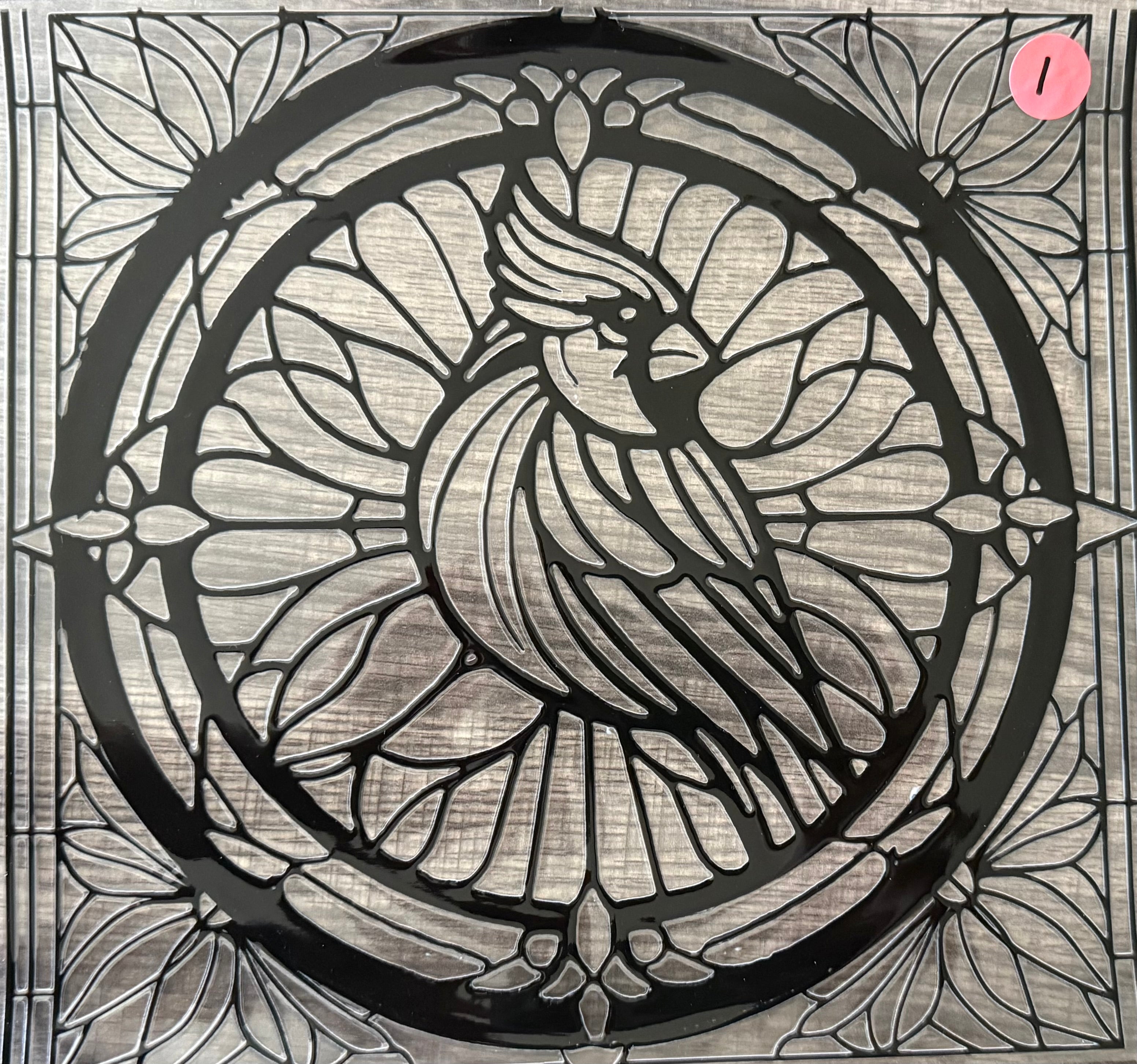 CARDINAL STAINED GLASS- 1