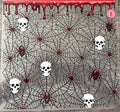 STAINED GLASS-BLOOD SKELETONS