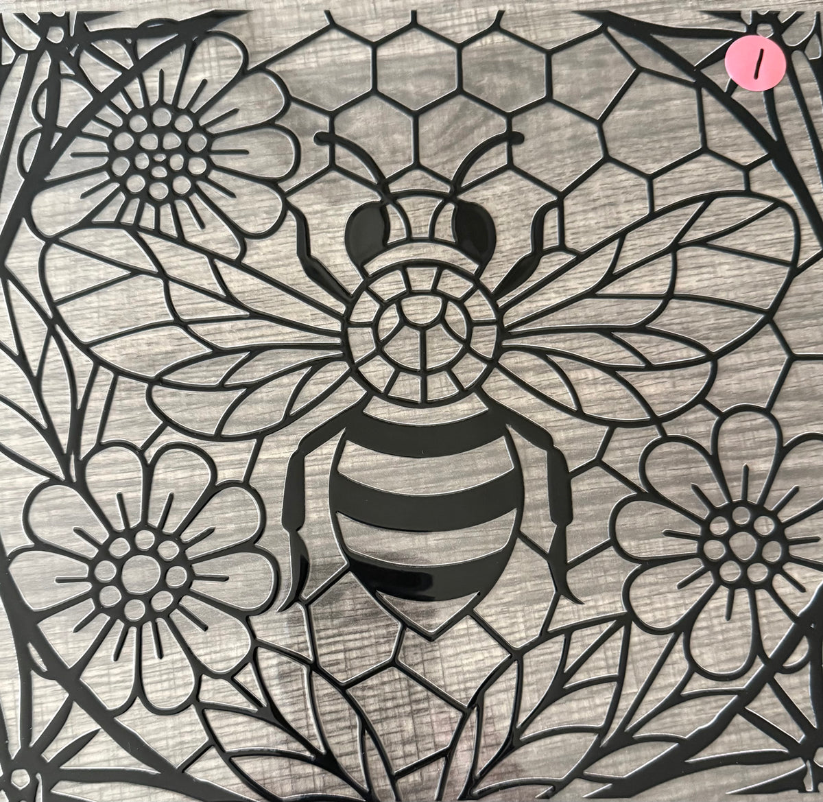 BEE-STAINED GLASS