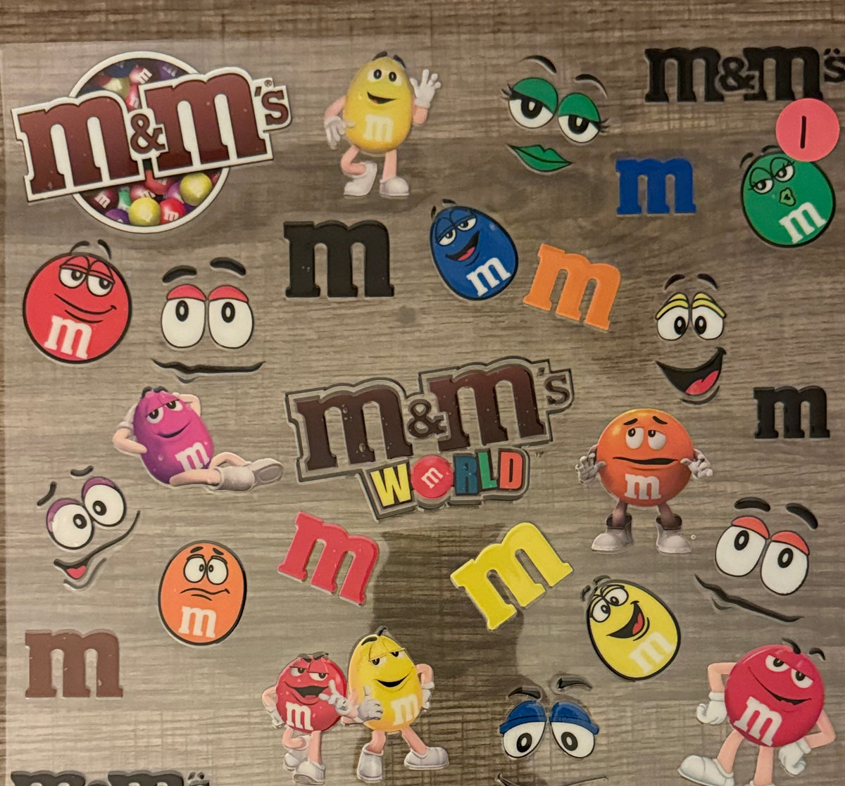 M & M UV DTV Stain glass