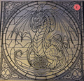 DRAGON 2-STAINED GLASS