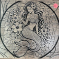 STAINED GLASS MERMAID