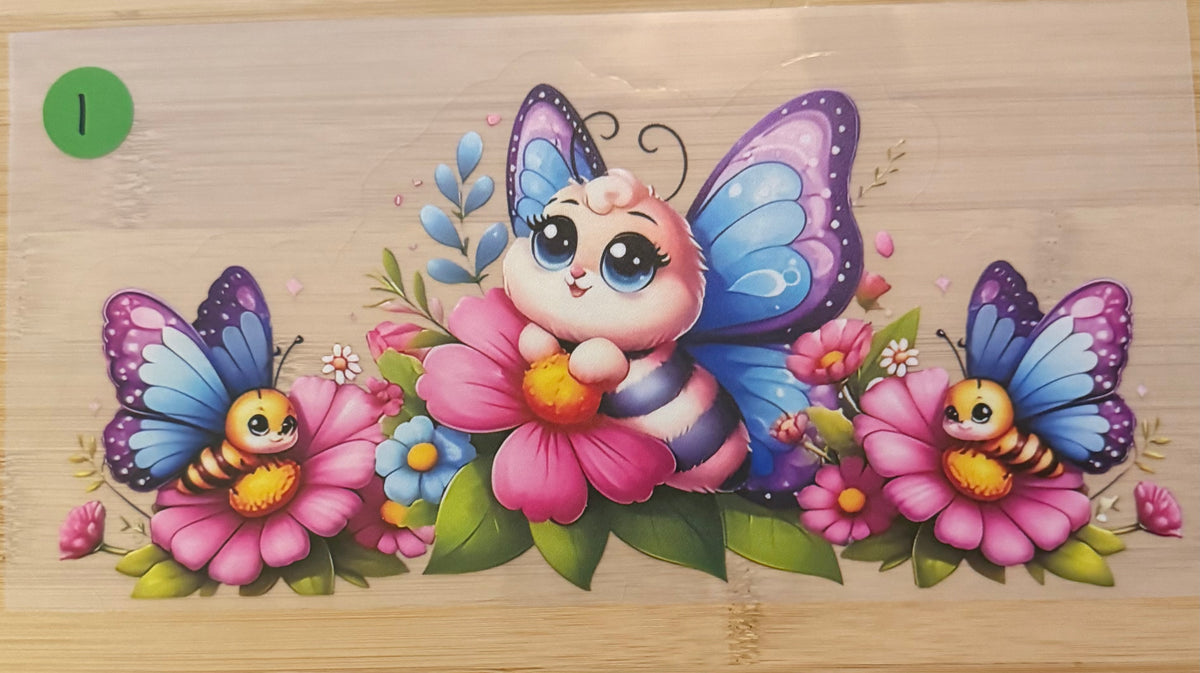 BEE BUTTERFLY 16 OZ