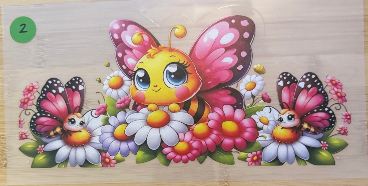 BEE BUTTERFLY 16 OZ
