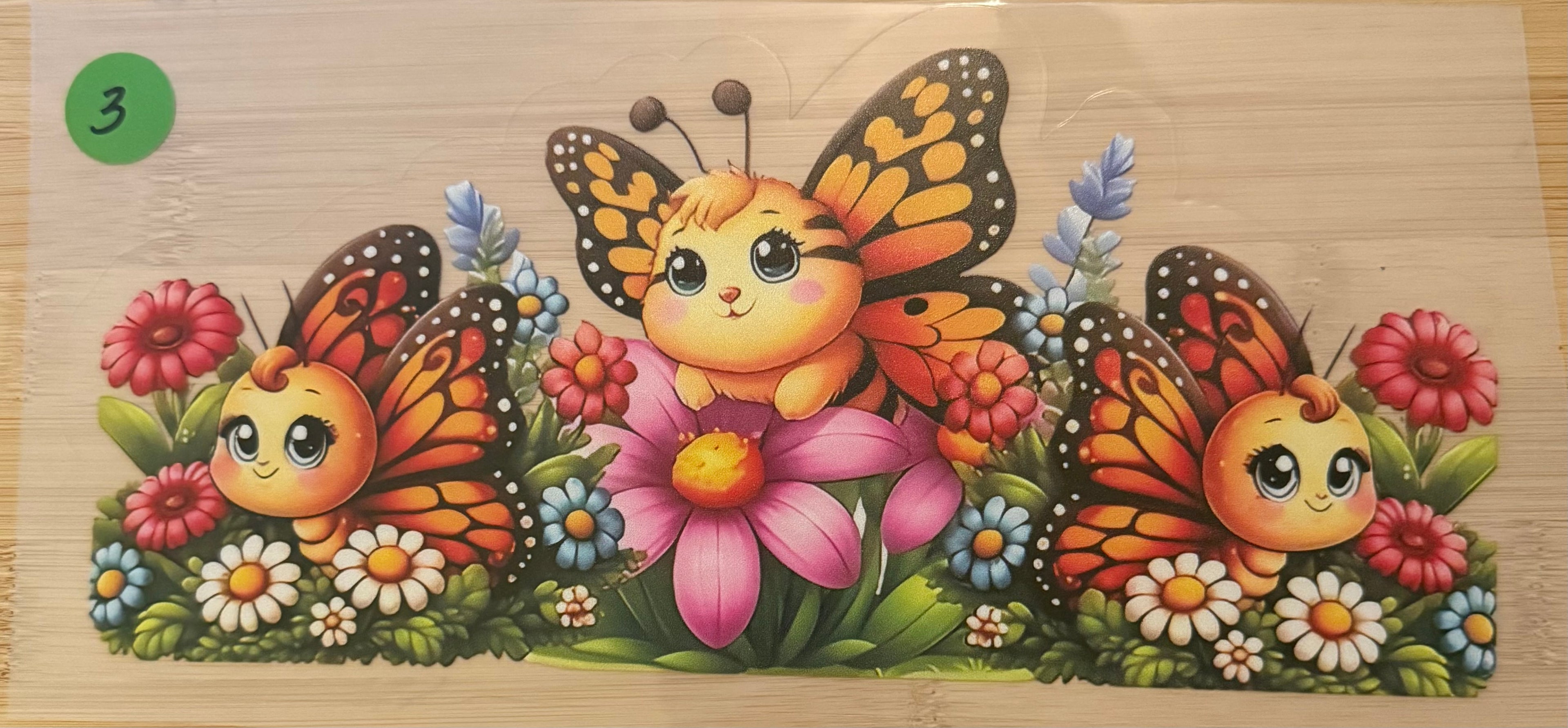 BEE BUTTERFLY 16 OZ