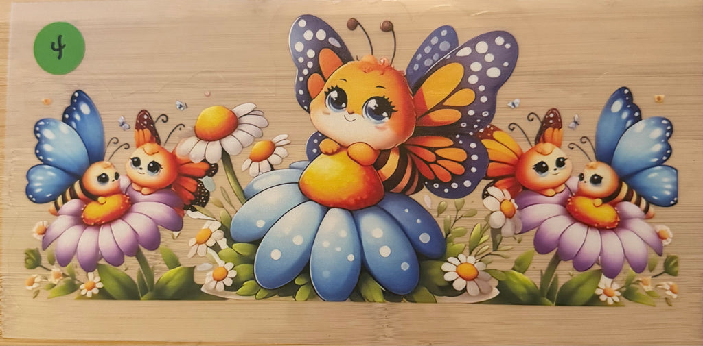 BEE BUTTERFLY 16 OZ