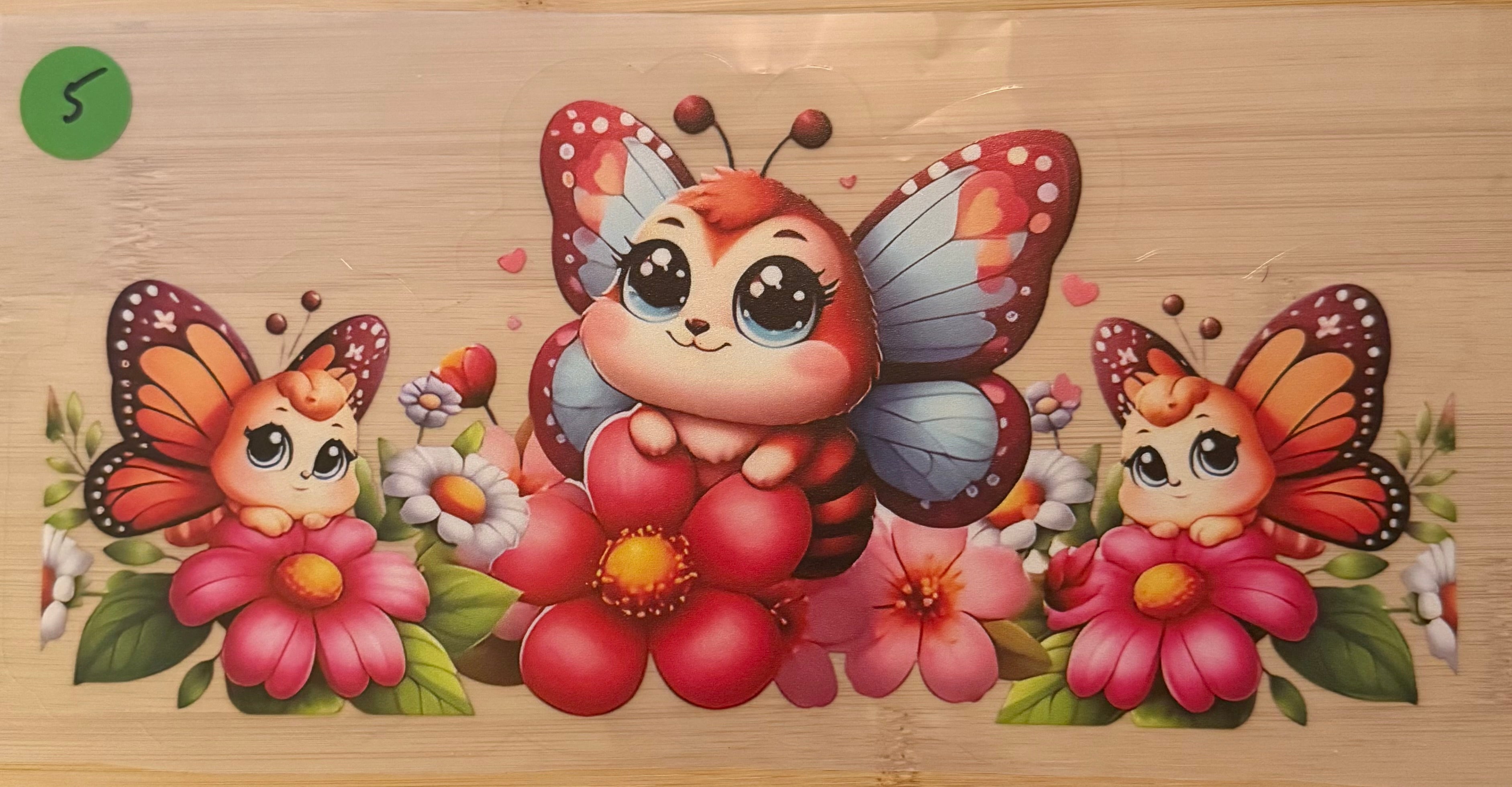 BEE BUTTERFLY 16 OZ