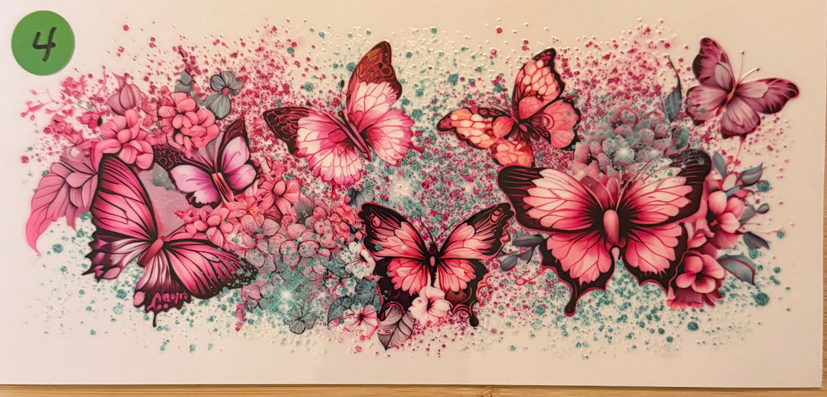 BUTTERFLIES 16OZ