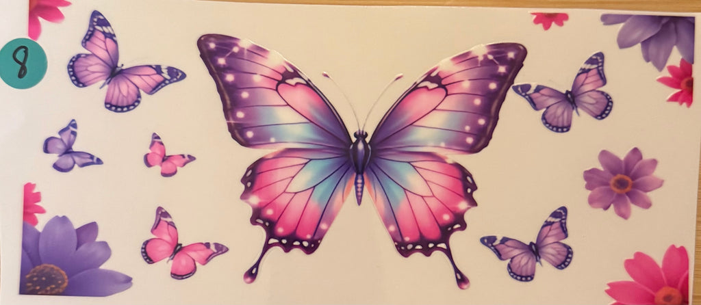 BUTTERFLIES 16OZ