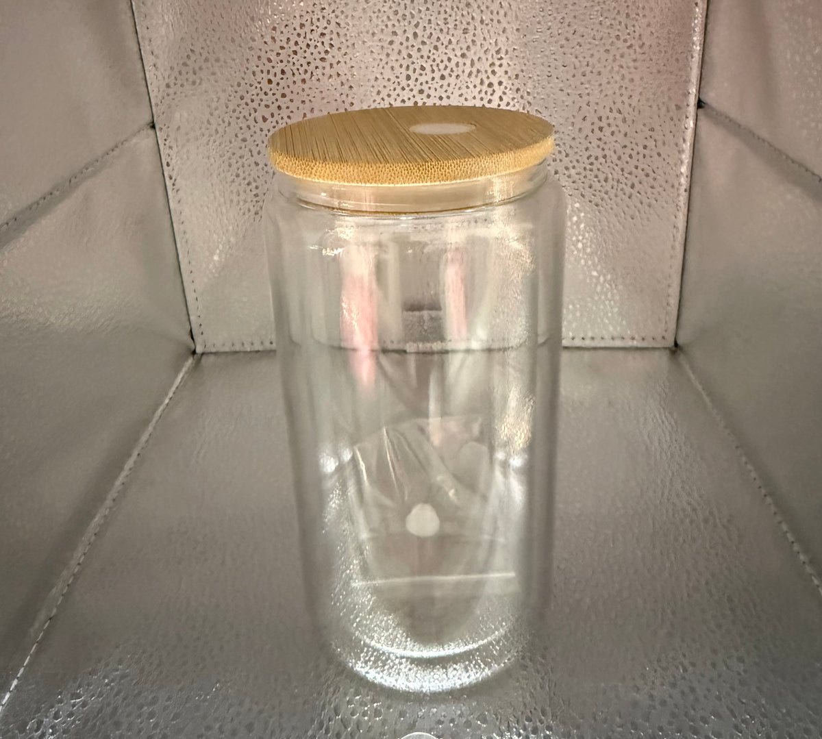 160Z GLASS SNOW GLOBE TUMBLER