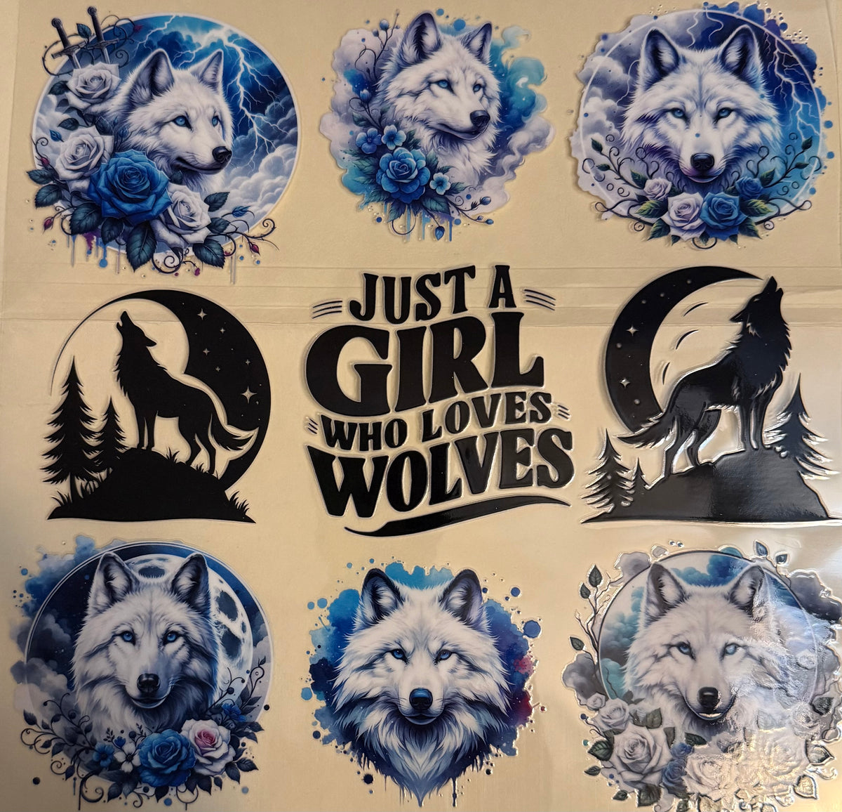 JUST A GIRL WHO LOVES WOLVES