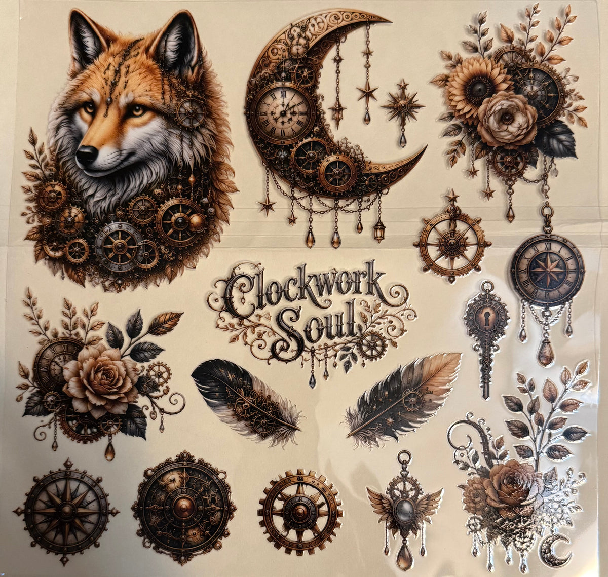 CLOCKWORK SOUL WITH WOLF (W)
