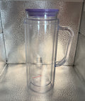 200Z PLASTIC DOUBLE WALL-HANDLE-MULTIPLE COLORS